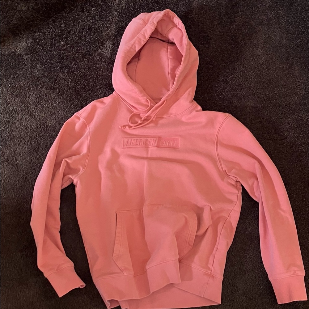 American eagle pink hoodie